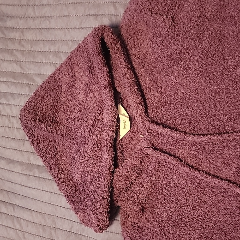 LOUNGE LIFE M FUZZY HOODIE & JOGGERS